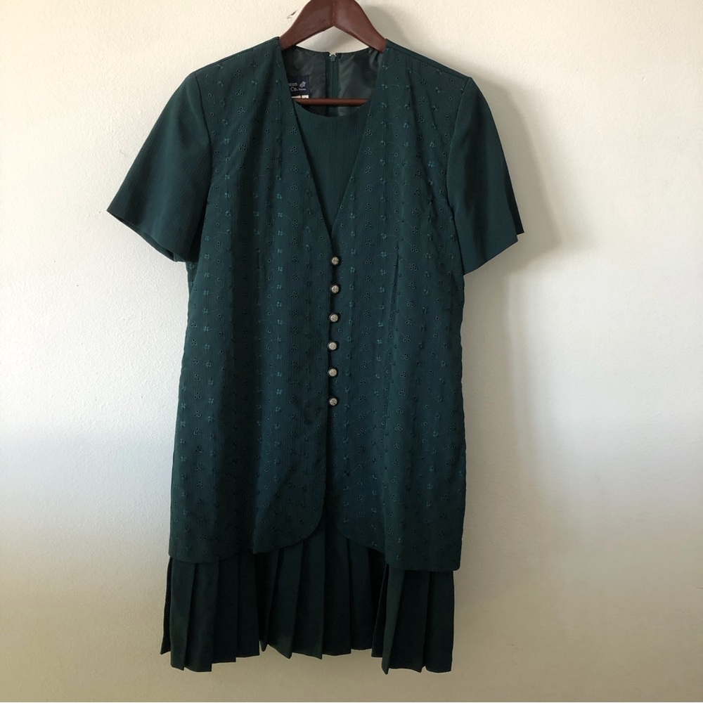 Vintage Eyelet Dress Sz 8P